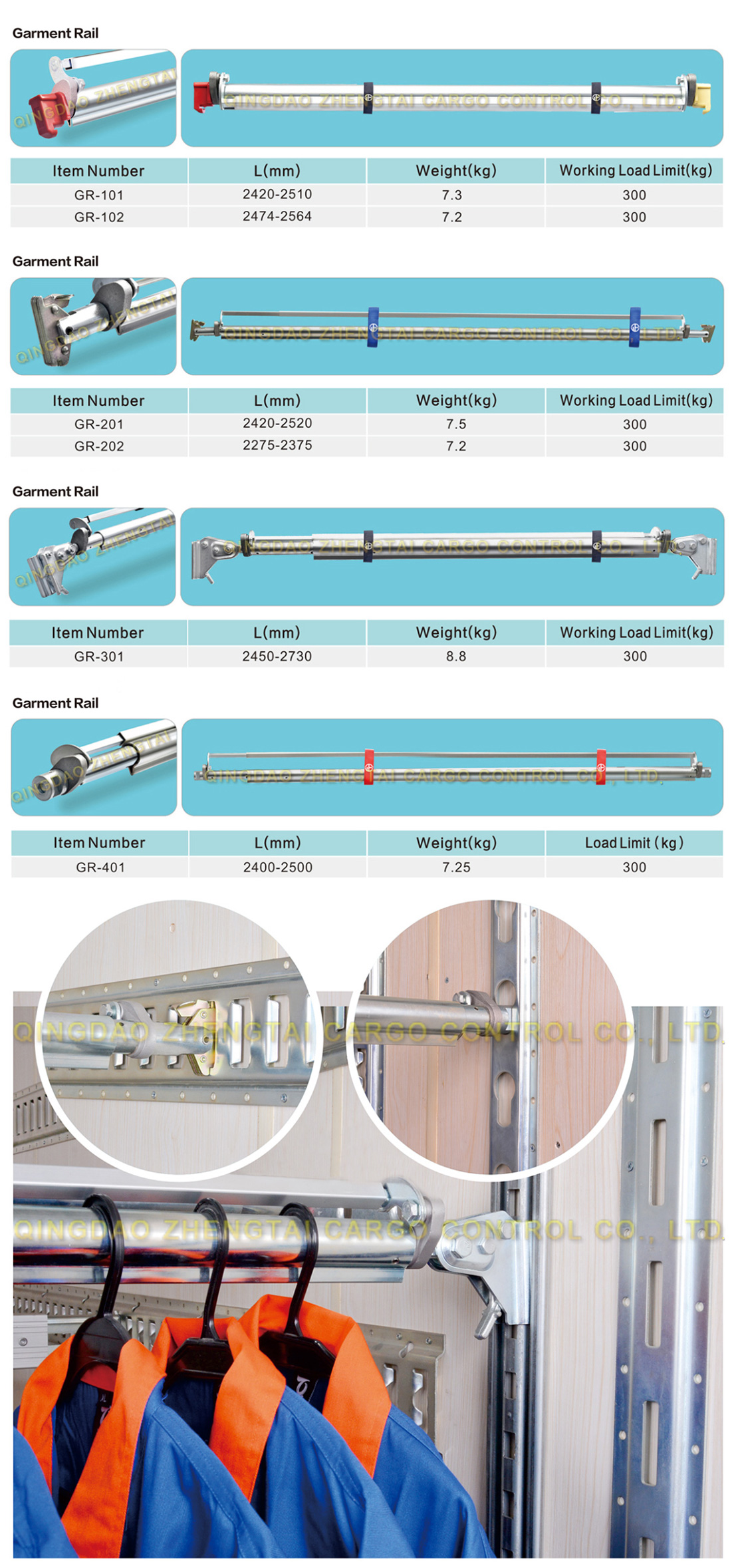 Garment Rail Series